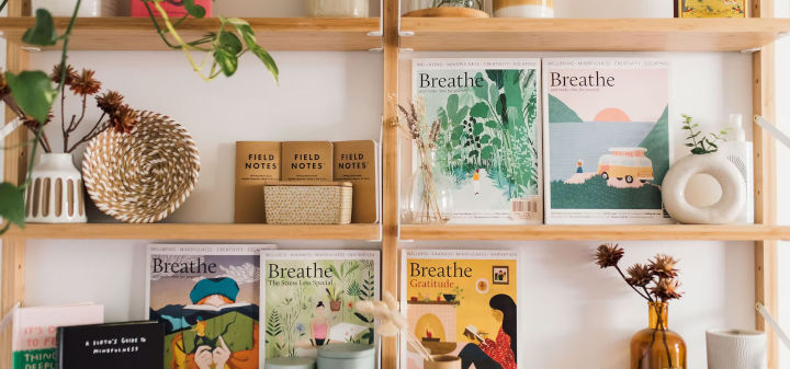 Photo of books for page about Nikki Holli RCC's approach to psychotherapy.